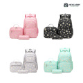 Water Repellent 3 Piece Backpack