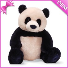 Custom cute cuddly plush toys panda, plush giant panda bear stuffed toys