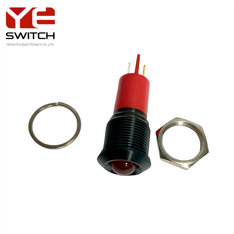 YesWitch 16mm IP67 مؤشر إشارة حمراء للإشارة