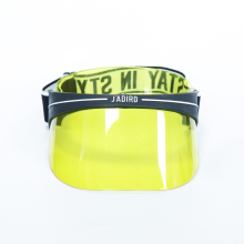 Yellow Fashion Sun Visor Cap