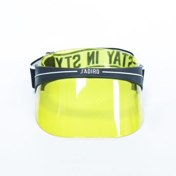 Yellow Fashion Sun Visor Cap