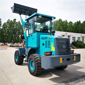 4wd front end loader with hydraulic joysticks control
