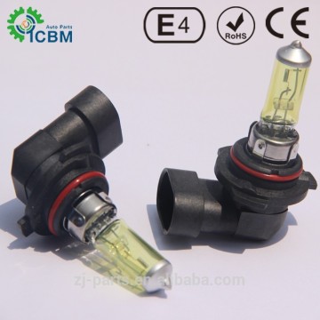Good Quality Car Halogen 9006 Yellow White Yellow Bulb With Plastic Box Packing