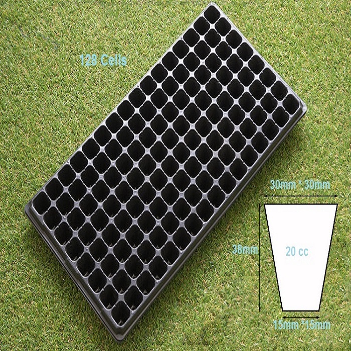 Skyplant 128 Holes Plastic Seeds Seedling Tray