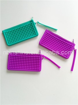 Promotional cheap silicone purse , new design silicone purse