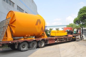 Intermittent Ball grinding Mill with metal liner
