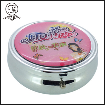 Fashion Medicine pill box gift Metal