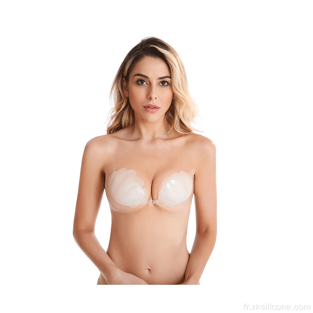 Soutien-gorge coquille en silicone sexy