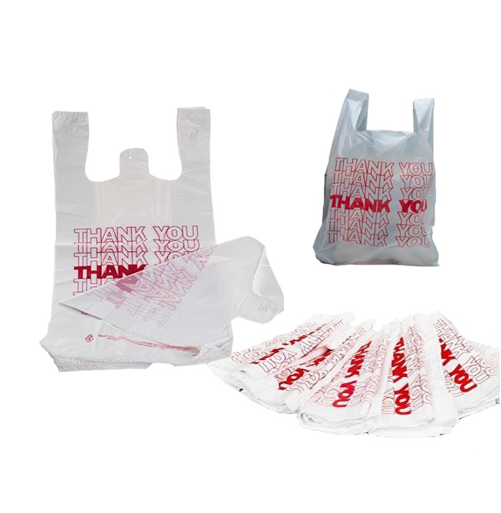 Poly Plastic T Shirt Bag