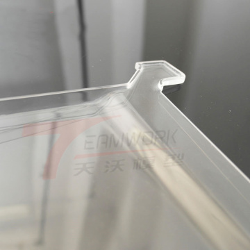 Prototype rapide acrylique PMMA en matière plastique de haute précision