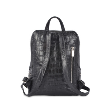 Femme Fille City Travel Sac à dos Noir Taille Moyenne