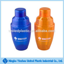 Personalized chealp plastic wine egg shaker bottle