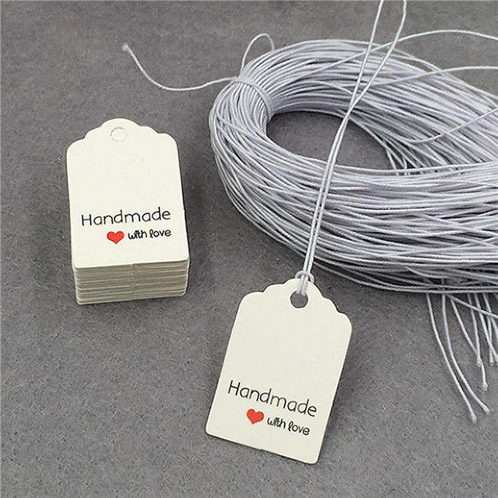 embossed hang tags