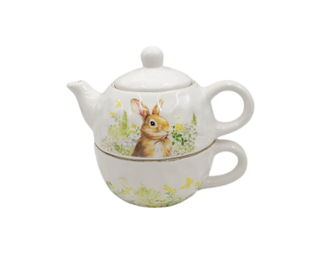 Easter bunny tea kettle
