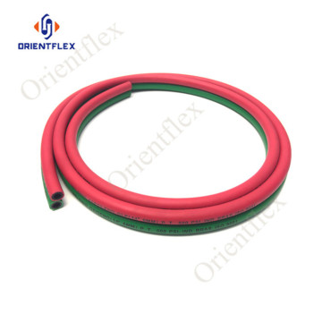 twin welding acetylene gas hose 300psi