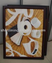 sell 100% Cotton wrinkle free interlining/collar interlining/top fuse---MT8505