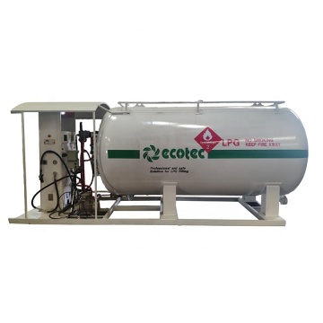 Nigeria LPG Cooking Gas Cylinder Plant 10000L LPG Mobile Filling Station 10cbm lpg refilling station price