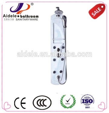 simple portable massage shower panel /ABS shower panel