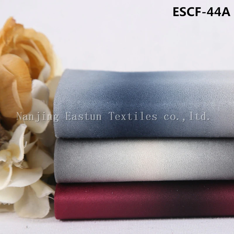 ND Golden-Plating   Suede Fabric Escf-516-2