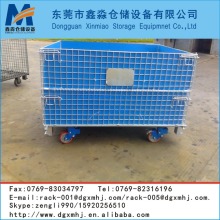 Folding Wire Container Storage Cage Wire Mesh Container