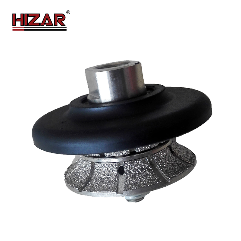 HIzar Plastic Cover Vacuum Brazed Diamond Hand Profiling Bit