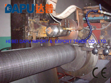 Johnson well screen making machine