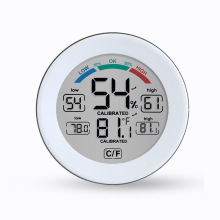 Round Electronic Temperature and Humidity Meter