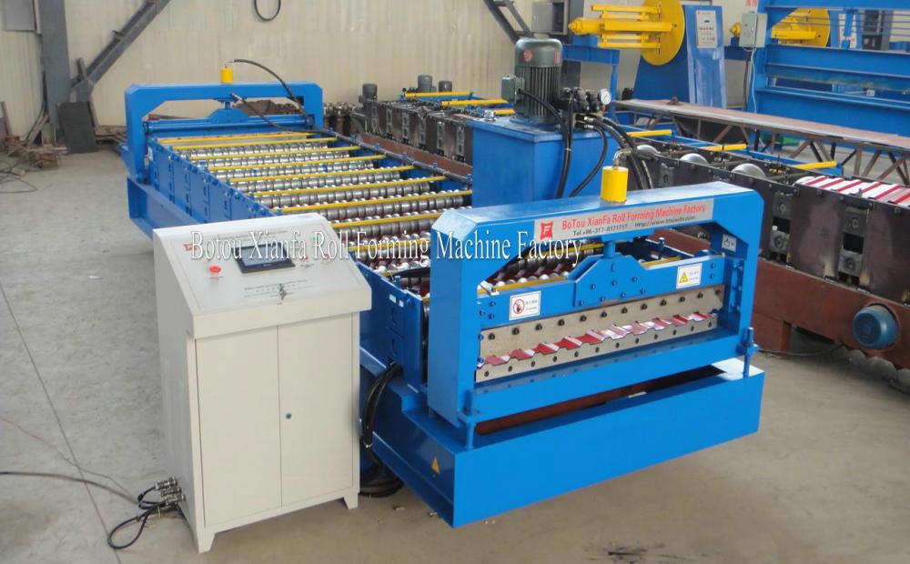 Color Steel Sheet wall panel roll forming machine