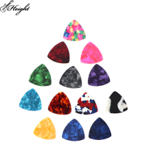Large Triangle Celluloid Guitar Pick - Electric Guitar Pick with Celluloid Pattern