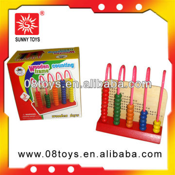 Children's eco traditional wooden math toys