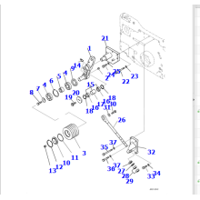 Komatsu Truck HD785 Gergin Kasnak 6215-61-6700