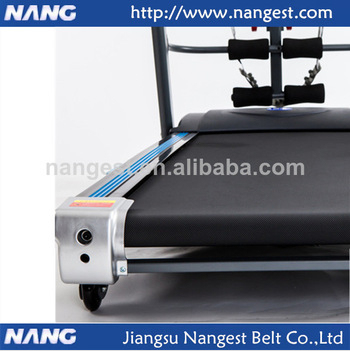 Shanghai black diamond pvc conveyor belts for treadmills