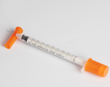 CE Disposable Sterile Insulin Syringe