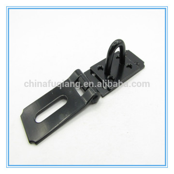 Security safety hasp and staple door lock