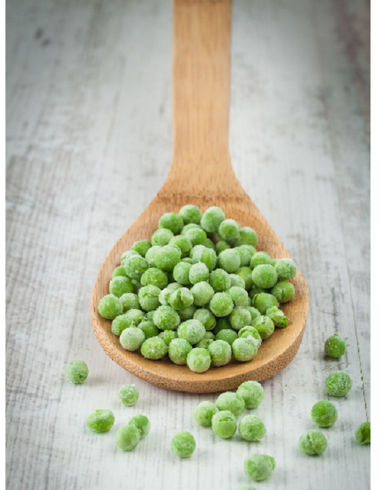 Green Pea Soup from Frozen Peas