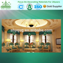 Hotel Wall And Ceiling Decoration Plaster Fiberglass GRG Moulding