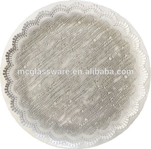 Elegant Edging Lace Wedding Decorative Charger Plate Wholesale