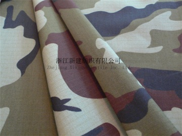 Herringbone Military Camouflage Canvas Fabric for Ireland
