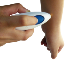 Gold-plated Itch Relief Device