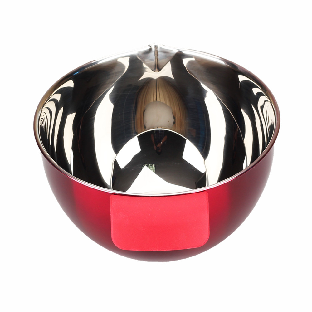 Red Handle Stainless Steel Mixing Bowl Set
