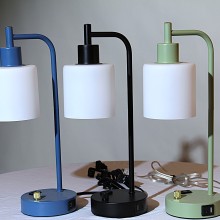 Bedroom USB charging table lamps