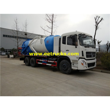 15 CBM 6x4 Vacuum Septic Tank Trucks