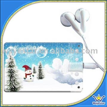 Slim Credit Card Mp3 Players