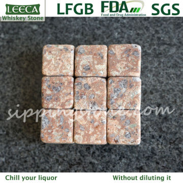 Granite whiskey stone | whiskey cube stone | business gift