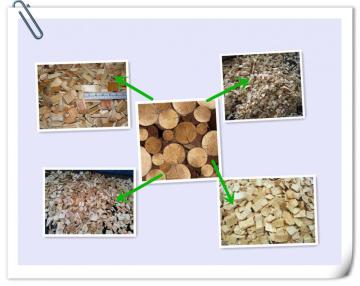 Biomass pellet production machine wood slicer