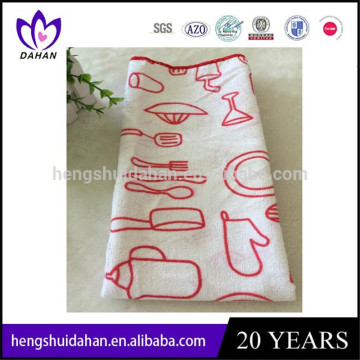 100% polyester printing micro fiber cloth towel cleaning towel