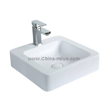 Rectangular Stone resin wash basins