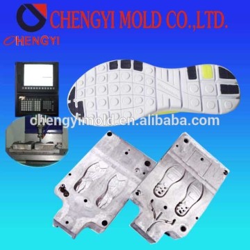 china aluminum mould for injection outsole shoe mould