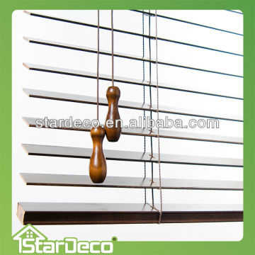 Manual wooden blinds, wooden window blinds