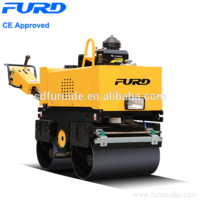 Pedestrian Roller Vibratory Mini Road Roller for Sale (FYL-800C)